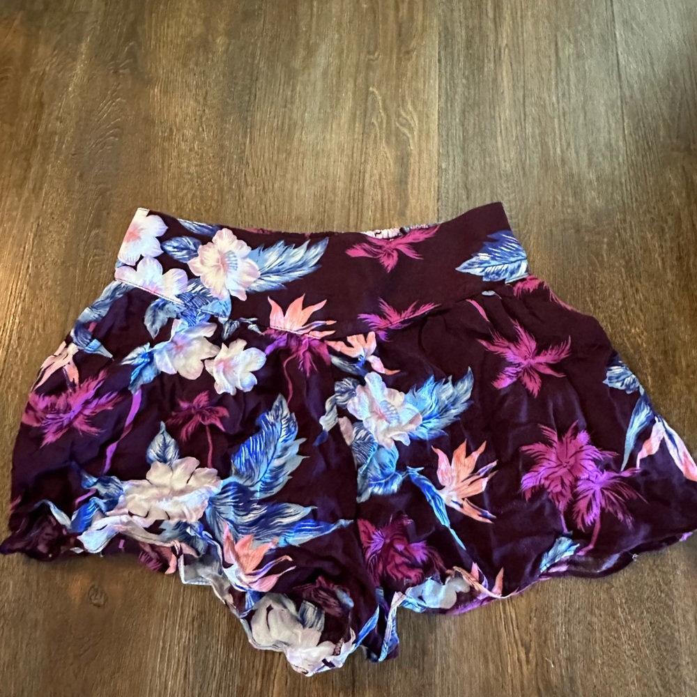 Tropical Patter American Eagle Skort NWT